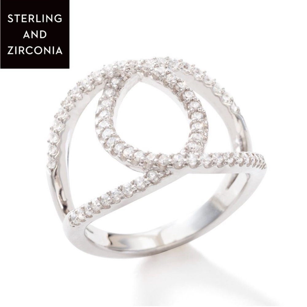 Touchstone Crystal Chanel ring